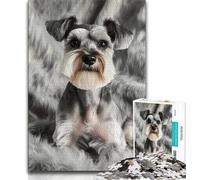 Puzzles pour Adultes Yorkshire Terrier 1000 pièces Puzzles pour Adultes et Adolescents, Jeux éducatifs Décoration d'intérieur Collection d'artistes, Beaux-Arts 75x50cm