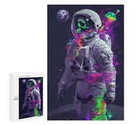 Puzzles pour Adultes1000 PCS Astronaut Fantasy Puzzles pour Adultes : Jeux en Famille, Défi Difficile, Activités Amusantes À Faire À La Maison 1000 PCS