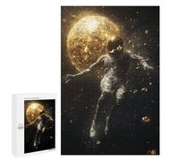 Puzzles pour Adultes1000 PCS Astronaut Floating in Space -6 Puzzles pour Adultes Cadeau d'anniversaire Difficile Et Stimulant Cadeaux d'anniversaire Uniques 1000 PCS