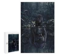 Puzzles pour Adultes1000 PCS Black Panther Mindset Puzzles pour Adultes Jeux Relaxants Course De Vitesse Manuelle Activités Amusantes À La Maison 1000 PCS