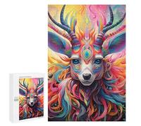Puzzles pour Adultes1000 PCS Colorful Mythical Creature Puzzle Décoratif Mural - Niveau Difficile - Idéal comme Cadeau pour Toute La Famille 1000 PCS