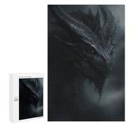 Puzzles pour Adultes1000 PCS Dark Dragon Fantasy Artwork Puzzles pour Adolescents pour S'amuser en Famille Difficile Et Stimulant Un pour Les Jeux 1000 PCS