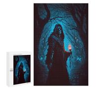 Puzzles pour Adultes1000 PCS Death in The Dark Forest Puzzle Décoratif Mural - Niveau Difficile - Idéal comme Cadeau pour Toute La Famille 1000 PCS