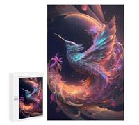 Puzzles pour Adultes1000 PCS Enchanted Hummingbird Flight -1 Puzzles pour Adultes - Décoration Murale - Défi Difficile - Cadeaux Uniques d'anniversaire Et De Noël 1000 PCS