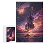 Puzzles pour Adultes1000 PCS Enchanted Violin Sky -2 Puzzle pour Adultes, Jeu Familial, Idéal pour Passer Le Temps À La Maison, pour Un Anniversaire Ou Noël 1000 PCS