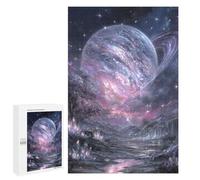 Puzzles pour Adultes1000 PCS Fantasy Alien Planet Landscape Puzzles pour Adolescents pour S'amuser en Famille Difficile Et Stimulant Un pour Les Jeux 1000 PCS