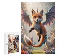 Puzzles pour Adultes1000 PCS Flying Fox Kit with Dragon Wings Puzzles pour Adultes, Jeu De Réflexion, Décoration Intérieure, Aide À Stimuler Le Cerveau 1000 PCS