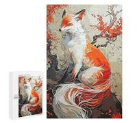 Puzzles pour Adultes1000 PCS Fox Mystic Art Puzzles pour Adolescents Jeux Relaxants pour S'amuser en Famille Activités Amusantes À La Maison 1000 PCS