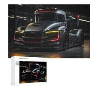 Puzzles pour Adultes1000 PCS Future Racing Truck Unveiled Puzzle Décoratif Mural - Niveau Difficile - Idéal comme Cadeau pour Toute La Famille 1000 PCS