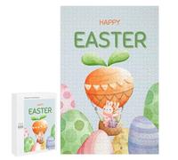 Puzzles pour Adultes1000 PCS Happy Easter Puzzles pour Adultes - Décoration Murale - Défi Difficile - Cadeaux Uniques d'anniversaire Et De Noël 1000 PCS
