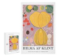 Puzzles pour Adultes1000 PCS Hilma AF Klint Adulthood Puzzles pour Adultes - Jeu De Réflexion, Analyse Et Logique - Cadeaux Anti-Stress 1000 PCS