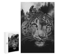 Puzzles pour Adultes1000 PCS Leopard Puzzle pour Adultes - Jeu De Réflexion - Assemblage De Motifs - Idée Cadeau Unique pour Un Anniversaire 1000 PCS