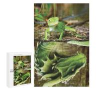 Puzzles pour Adultes1000 PCS Lizard with Dragon Mindset Puzzles pour Adultes - Jeu Familial - Cadeaux pour Femmes - Jeu Stimulant