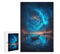 Puzzles pour Adultes1000 PCS Magical Night Sky Reflections Puzzles pour Adultes : des Activités Amusantes en Famille, des Cadeaux pour Les Amis Et La Famille 1000 PCS