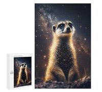 Puzzles pour Adultes1000 PCS Meerkat in Space -1 Puzzles pour Adolescents pour S'amuser en Famille Difficile Et Stimulant Un pour Les Jeux 1000 PCS