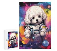 Puzzles pour Adultes1000 PCS Space Pup Adventure Puzzles pour Adultes Cadeau d'anniversaire Difficile Et Stimulant Cadeaux d'anniversaire Uniques 1000 PCS
