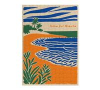 Puzzles pour Adultes1000pcs(38x26cm) Dolce Far Niente Beach Illustration Puzzle Anti-Stress, Jouet Relaxant, Cadeau d'anniversaire Unique 1000pcs(38x26cm)