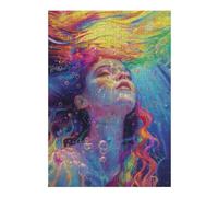 Puzzles pour Adultes1000pcs(38x26cm) Liquid Dreams Puzzle Anti-Stress, Jouet Relaxant, Cadeau d'anniversaire Unique 1000pcs(38x26cm)