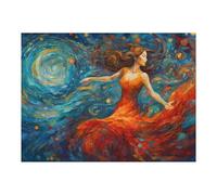 Puzzles pour Adultes1000pcs(52x38cm) Dancing The Night Away Puzzles pour Adolescents Jeux Relaxants Cadeaux pour Femmes Cadeaux d'anniversaire Uniques 1000pcs(52x38cm)