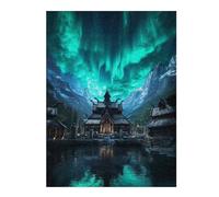 Puzzles pour Adultes1000pcs(52x38cm) Last Sanctuary of The Boreal Flame Jeu De Puzzle Stimulant Et Amusant pour Faire Travailler Vos Méninges 1000pcs(52x38cm)