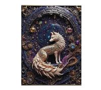 Puzzles pour Adultes1000pcs(52x38cm) Legend Steampunk Fox Puzzle pour Adultes, Jeu Familial, Course De Vitesse Manuelle, Idéal comme Cadeau pour Toute La Famille 1000pcs(52x38cm)