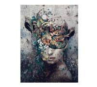 Puzzles pour Adultes1000pcs(52x38cm) Nature's Crown Floral Artwork Puzzles pour Adultes, Jeu De Réflexion Difficile Et Amusant À Faire À La Maison, 1000pcs(52x38cm)