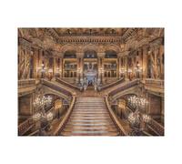 Puzzles pour Adultes1000pcs(52x38cm) Opera Garnier Puzzle pour Adultes, Jeu Familial, Course De Vitesse Manuelle, Idéal comme Cadeau pour Toute La Famille 1000pcs(52x38cm)