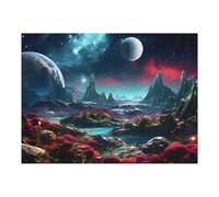 Puzzles pour Adultes1000pcs(52x38cm) Space Landscape Mountains Puzzle pour Adultes - Jeu Manuel - Idée Cadeau pour Passer Le Temps À La Maison - Cadeaux De Noël Et d'anniversaire 1000pcs(52x38cm)