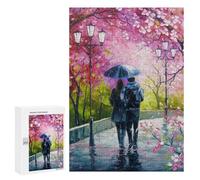 Puzzles pour Adultes300 PCS A Walk in The Spring Park Puzzles pour Adolescents, Jouets Anti-Stress, Cadeaux pour Femmes, Activités Amusantes À La Maison 300 PCS