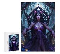 Puzzles pour Adultes300 PCS Dark Forest Queen Puzzles pour Adolescents Jeux Relaxants pour S'amuser en Famille Activités Amusantes À La Maison 300 PCS