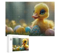 Puzzles pour Adultes300 PCS Easter Egg Hunt Adventure Puzzle pour Adultes, Jouet, Décoration Murale, Passe-Temps, Cadeaux Uniques d'anniversaire Et De Noël 300 PCS