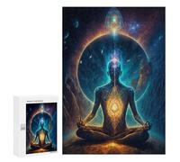 Puzzles pour Adultes300 PCS Esoteric Zen Universe V6 Puzzle pour Adultes : Un Jeu Manuel Amusant Et Anti-Stress, Idéal pour Se Détendre 300 PCS