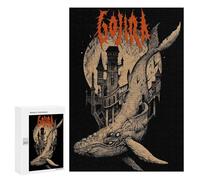 Puzzles pour Adultes300 PCS Gothic Whale Castle Puzzles pour Adultes, Jeu De Réflexion, Décoration Intérieure, Aide À Stimuler Le Cerveau 300 PCS