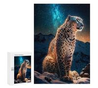 Puzzles pour Adultes300 PCS Leopard Puzzles pour Adultes - Jeu De Réflexion, Analyse Et Logique - Cadeaux Anti-Stress 300 PCS