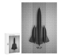 Puzzles pour Adultes300 PCS Lockheed SR71 Blackbird Puzzles pour Adultes - Décoration Murale - Défi Difficile - Cadeaux Uniques d'anniversaire Et De Noël 300 PCS
