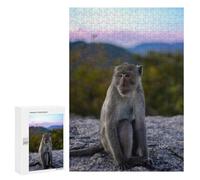 Puzzles pour Adultes300 PCS Monkey on A Mountaintop Puzzles pour Adultes - Jouets À Monter Soi-même - Décoration Murale - Cadeaux Uniques d'anniversaire Et De Noël 300 PCS