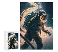 Puzzles pour Adultes300 PCS Moonwalking Puzzles pour Adultes - Décoration Murale - Défi Difficile - Cadeaux Uniques d'anniversaire Et De Noël 300 PCS