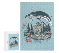 Puzzles pour Adultes300 PCS Save The Ocean Puzzles pour Adultes, Jeu De Réflexion, Décoration Intérieure, Aide À Stimuler Le Cerveau 300 PCS