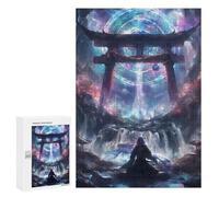 Puzzles pour Adultes300 PCS Spiritual Torii Gate Puzzles pour Adolescents, Jouets Anti-Stress, Cadeaux pour Femmes, Activités Amusantes À La Maison 300 PCS