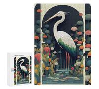 Puzzles pour Adultes300 PCS The Elegant Crane Puzzles pour Adultes - Décoration Murale - Défi Difficile - Cadeaux Uniques d'anniversaire Et De Noël 300 PCS