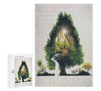 Puzzles pour Adultes300 PCS The Road Not Taken Puzzles pour Adolescents Jeux Relaxants pour S'amuser en Famille Activités Amusantes À La Maison 300 PCS