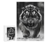 Puzzles pour Adultes300 PCS Wild Tiger Roar Puzzles pour Adolescents pour S'amuser en Famille Difficile Et Stimulant Un pour Les Jeux 300 PCS