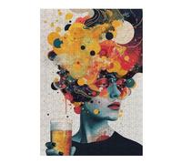Puzzles pour Adultes38x26cm/1000pcs Brew Casse-têtes pour Adolescents - Jeu De Réflexion - Défi Difficile - Aidez Votre Cerveau À S'exercer 38x26cm/1000pcs