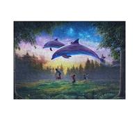 Puzzles pour Adultes38x26cm/1000pcs Dolphins in The Sky Puzzle, Jouet, Décoration Murale, Défi Difficile, Idéal comme Cadeau pour Toute La Famille 38x26cm/1000pcs
