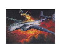 Puzzles pour Adultes38x26cm/1000pcs He219 B1 Night Hunt Puzzles pour Adultes - Jeu De Réflexion - Assemblage De Motifs - Cadeaux De Noël Et d'anniversaire 38x26cm/1000pcs