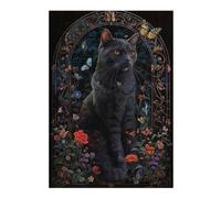 Puzzles pour Adultes38x26cm/1000pcs Russian Blue Puzzles Anti-Stress pour S'amuser en Famille Et Stimuler Le Cerveau