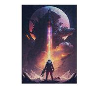 Puzzles pour Adultes38x26cm/1000pcs Space Explorer's Daring Journey Puzzles pour Adultes - Jouets Anti-Stress Qui Améliorent La Mémoire - Idéal comme Cadeau pour Toute La Famille 38x26cm/1000pcs
