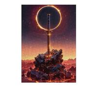 Puzzles pour Adultes38x26cm/1000pcs The Eclipse Puzzles pour Adultes - Jouets Anti-Stress Qui Améliorent La Mémoire - Idéal comme Cadeau pour Toute La Famille 38x26cm/1000pcs