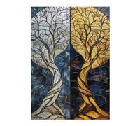 Puzzles pour Adultes38x26cm/1000pcs Twilight Symphony Duality of Light and Shadow Puzzle pour Adultes Jeux Relaxants Décoration Parfaite pour Un Anniversaire, Noël 38x26cm/1000pcs