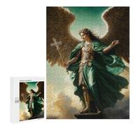 Puzzles pour Adultes500 PCS Archangel Raphael Puzzles pour Adolescents, Jouets Anti-Stress, Cadeaux pour Femmes, Activités Amusantes À La Maison 500 PCS